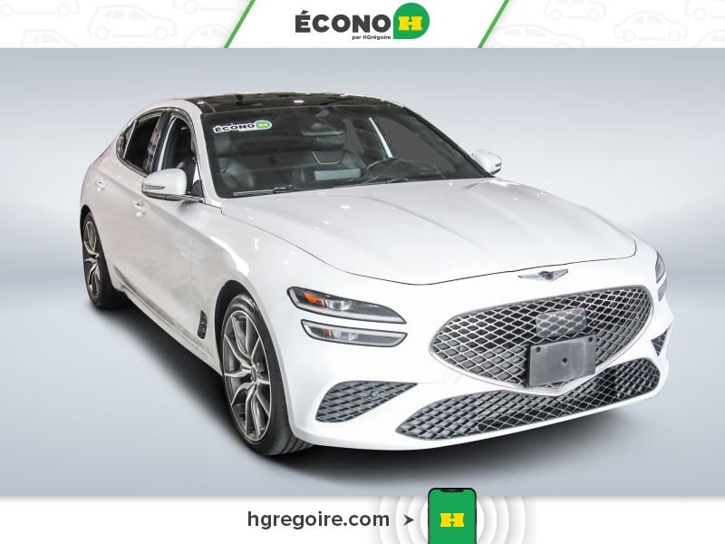 2022 Genesis G70 White Laval - photo #0