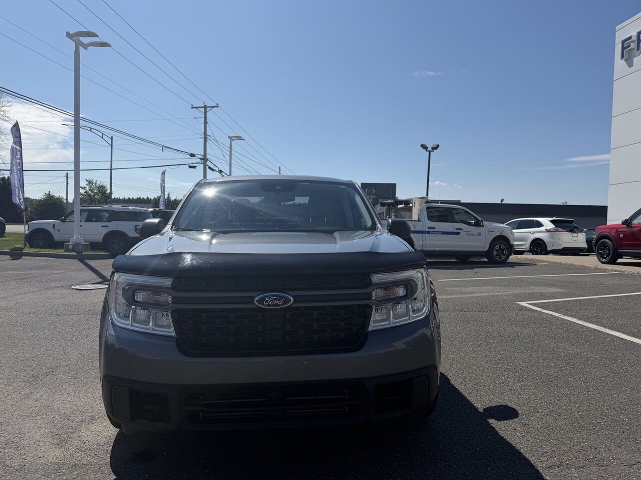 Ford MAVERICK 2022 Gris Montmagny - photo #4