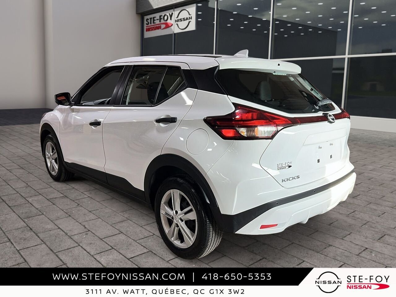 2024 Nissan Kicks S TA White Ste-Foy - photo #3