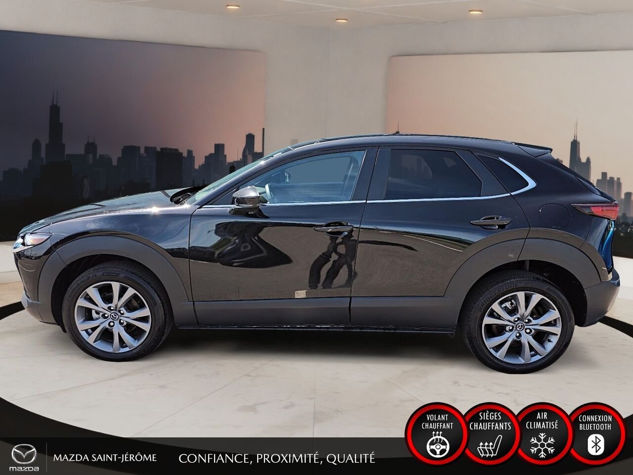 2025 Mazda CX-30 GS | AWD | MAGS | Black Saint-Jérôme - photo #10