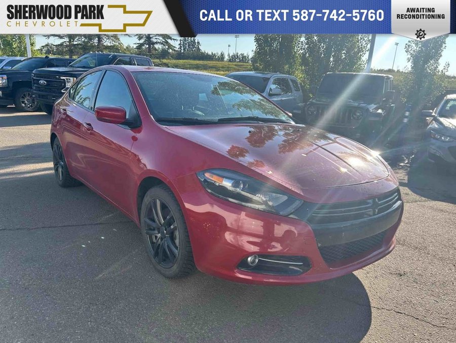 2015 Dodge Dart 2015 Red