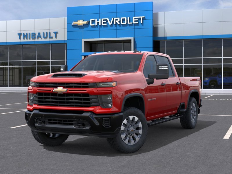 CHEVROLET Silverado 2500HD Custom cabine multiplace 4RM 159 po 2026 ROUGE ARDENT Sherbrooke - photo #5