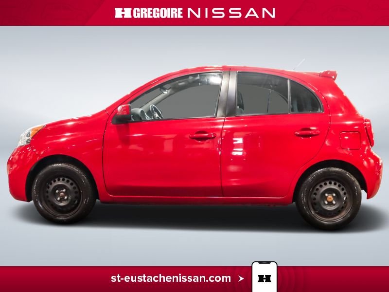 Nissan MICRA SR4600 | S AUTOMATIQUE CLIMATISATION BAS KILOMETRAGE 2017 Rouge Laval - photo #5