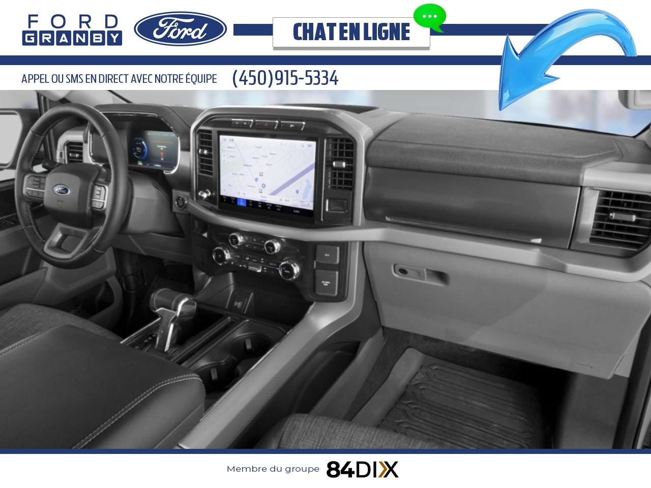 Ford F-150 Lightning 2025 Blanc Oxford Granby - photo #3