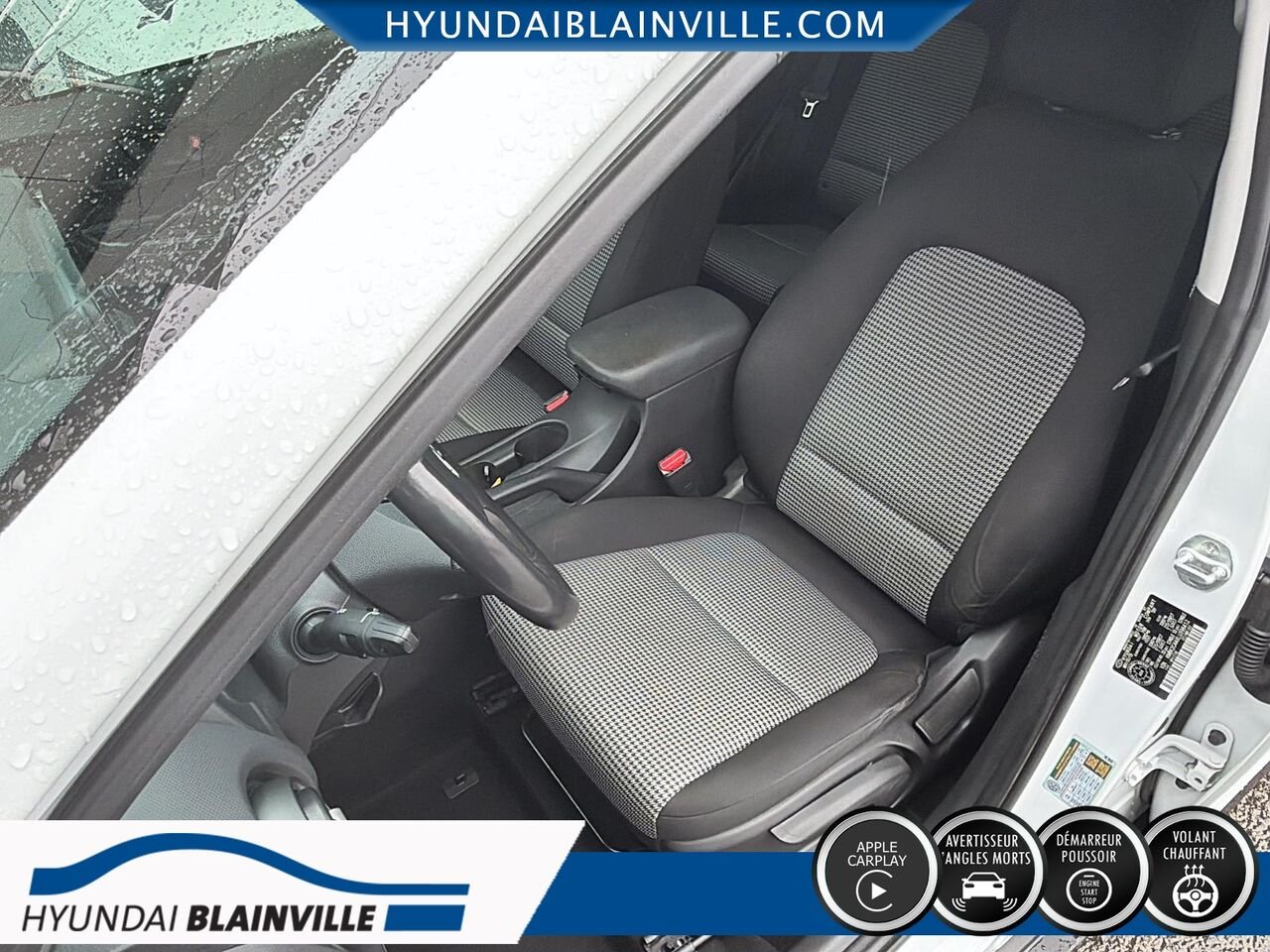 2020 Hyundai Kona White Blainville - photo #8