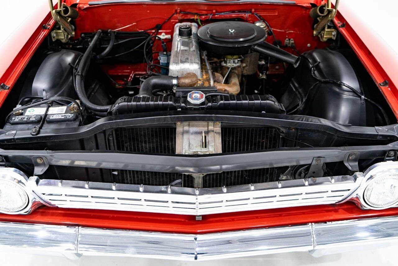 Chevrolet Biscayne Unrestored nearly all original parts 1962 Rouge Montréal - photo #55