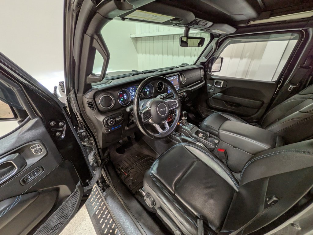 2022 Jeep Wrangler 4xe Unlimited Rubicon 4x4 Black Val-David - photo #9