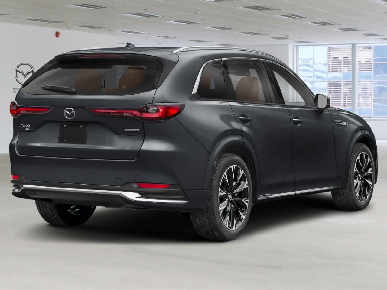 2026 Mazda CX-90 MHEV Signature TI Jet Black Mica Laval - photo #2