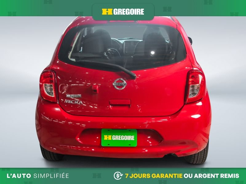 Nissan MICRA 821904 | S AUTO A/C CAM RECUL BLUETOOTH 2019 Rouge Laval - photo #5