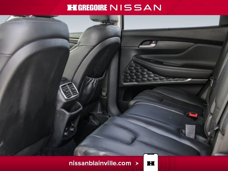 2020 Hyundai Santa Fe Black Saint-Eustache - photo #25