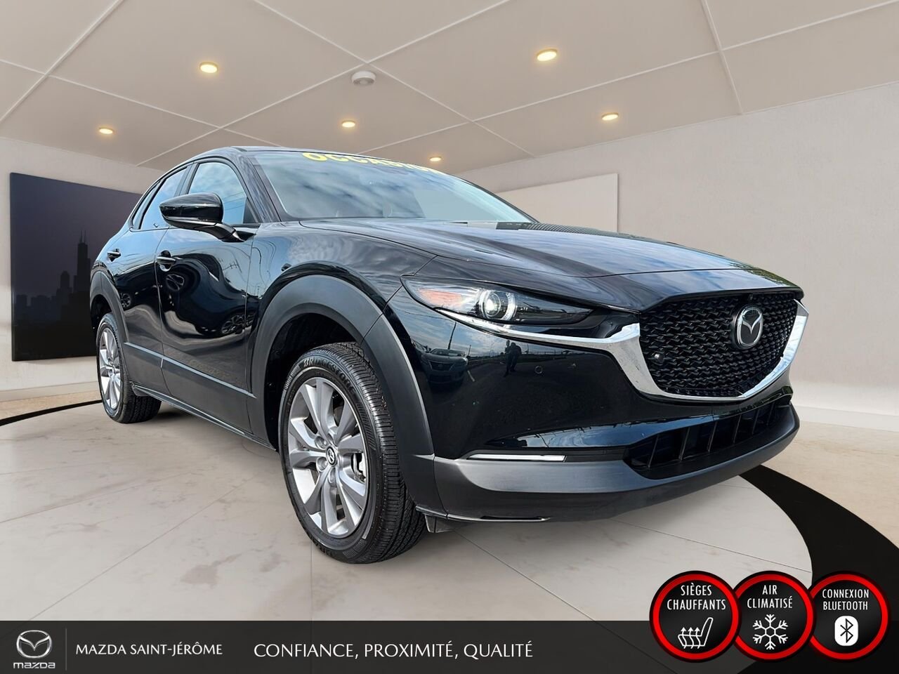 Mazda CX-30 GT | TOIT OUVRANT | CUIR | AWD | 2026 Noir Saint-Jérôme - photo #3