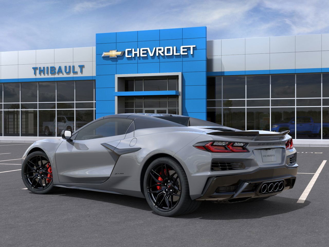 Chevrolet Corvette 3LZ 2025 Gris loup de mer triple couche Saint-Eustache - photo #2