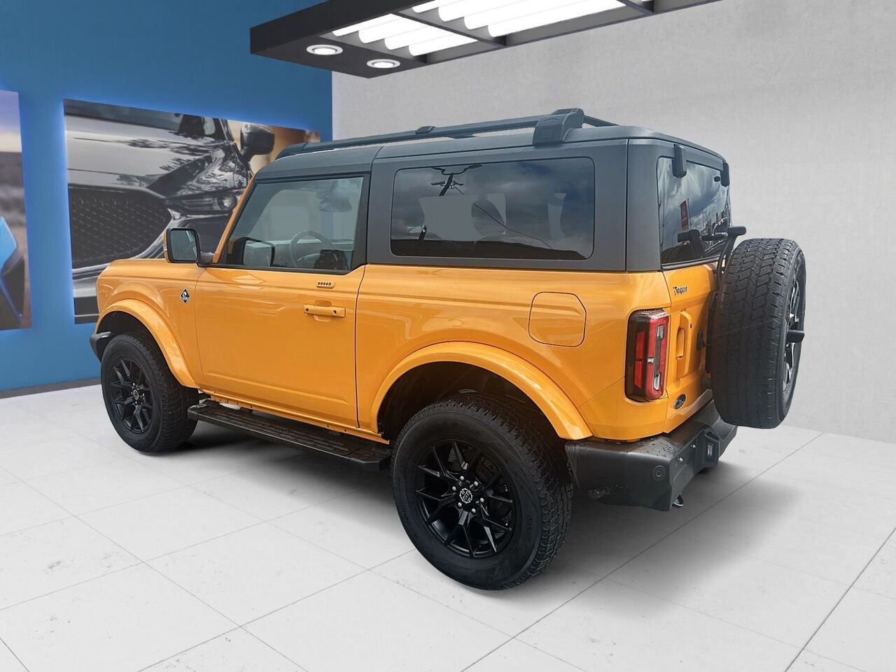 Ford Bronco 2022 Orange Rouyn-Noranda - photo #3
