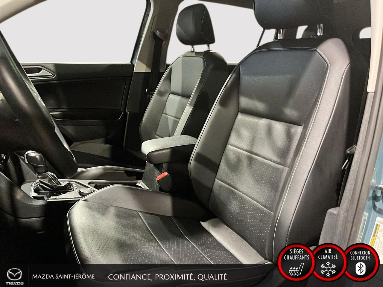 2021 Volkswagen Tiguan Comfortline | TOIT PANORAMIQUE | CUIR | 4MOTION | Grey Saint-Jérôme - photo #17