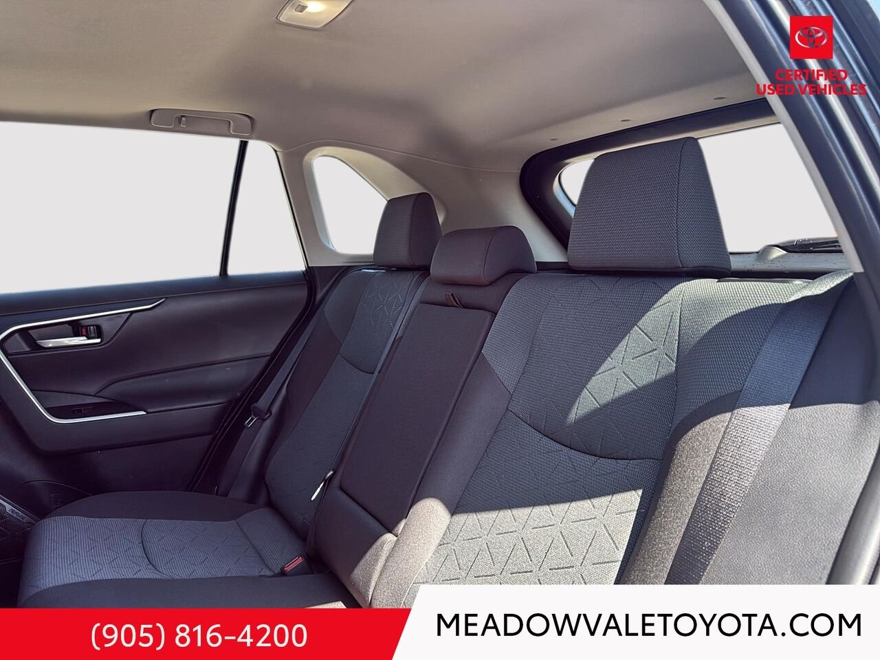 2025 Toyota RAV4 Sunroof, Power Drivers Seat, Heated Front Seats and Steering Wheel, Power Trunk, 17" Alloy's Midnight Black Metallic Mississauga - photo #49