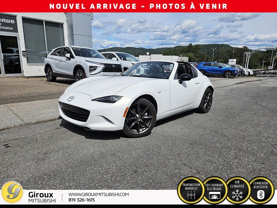 MAZDA MX-5 GS CONVERTIBLE TOIT RIGIDE 2017 Blanc