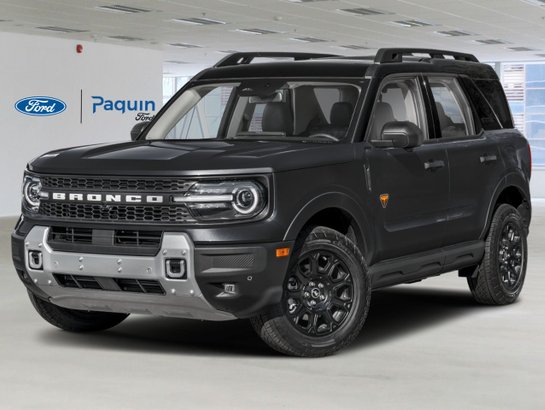 2025 Ford Bronco Sport 2025 Shadow Black