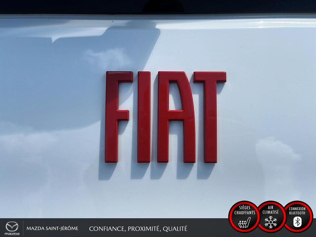 FIAT 500e Édition (RED) | CLEAN CARFAX | 2024 Blanc Saint-Jérôme - photo #7