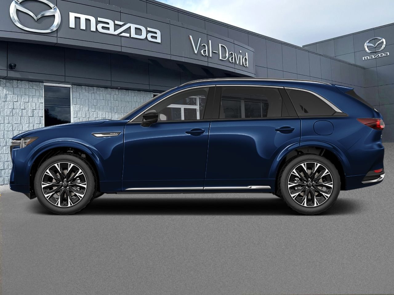 2026 Mazda CX-90 PHEV Signature TI Deep Crystal Blue Mica Val-David - photo #1