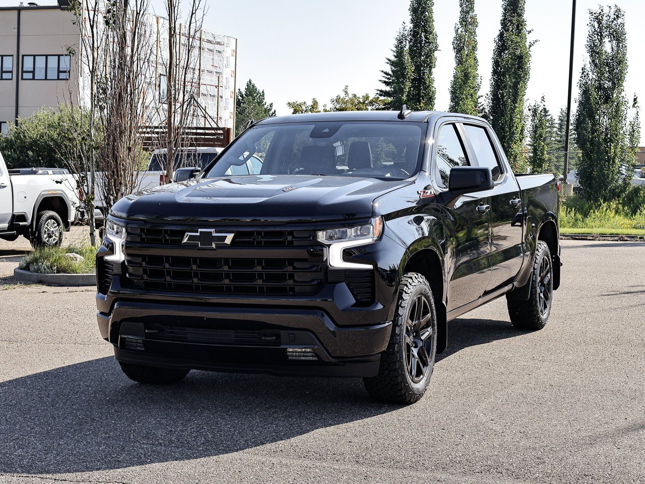 2023 Chevrolet Silverado 1500 4WD Crew Cab 147 RST Black Sherwood Park - photo #3