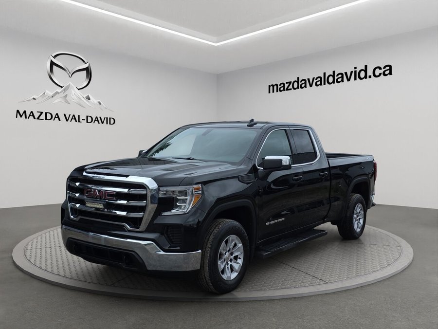 GMC Sierra 1500 SLE cabine double 4RM 147 po, Sièges électriques, Volant chauffant 2019 Noir
