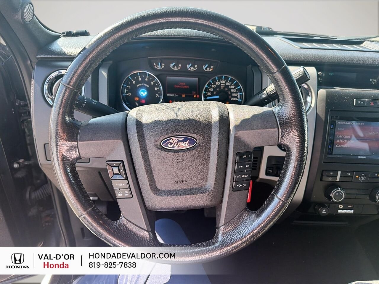 Ford F-150 XLT SuperCrew Cab 4RM 145 po 2012 Noir Val-d'Or - photo #7