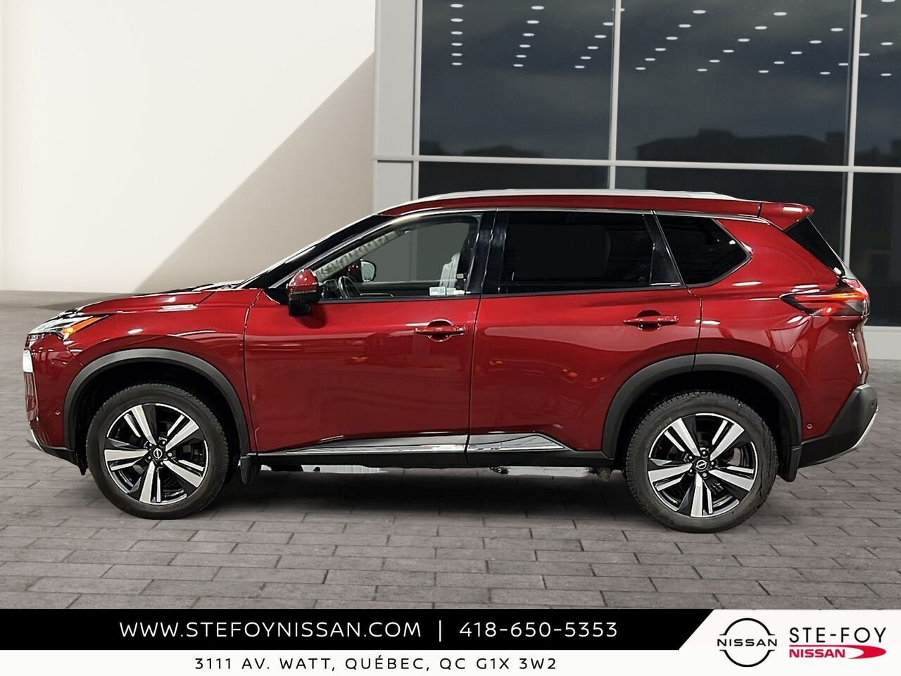 2023 Nissan Rogue Platine 4WD Cuir Red Ste-Foy - photo #4