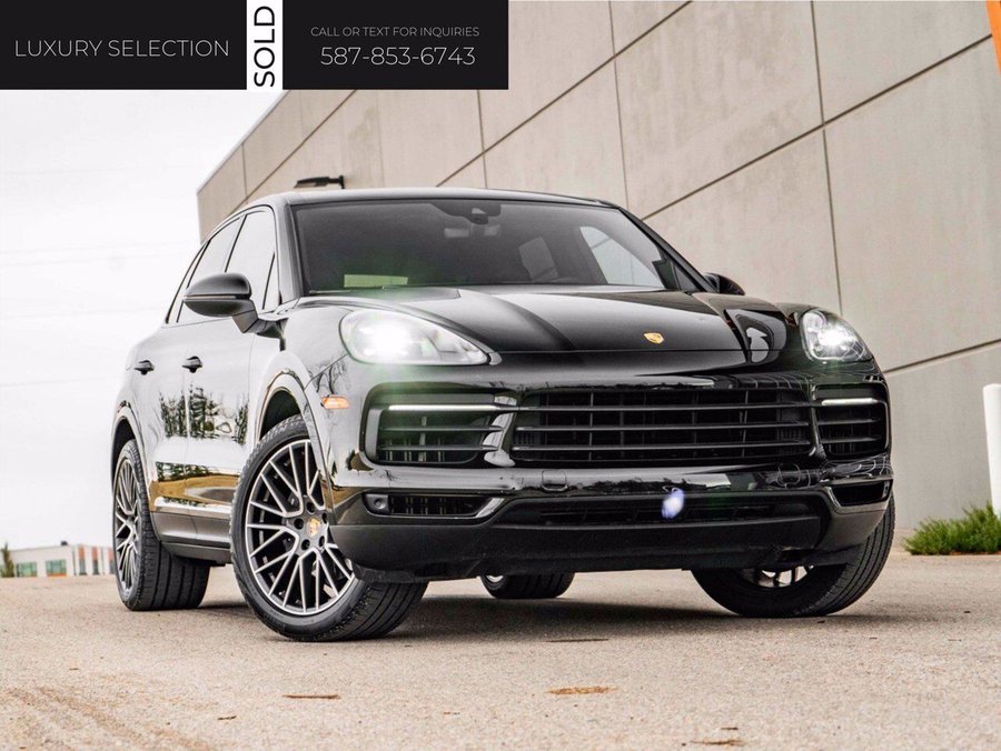 2019 Porsche Cayenne 2019 Black