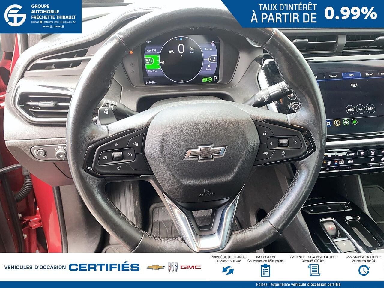 2023 CHEVROLET BOLT EUV L Traction avant 4 portes LT Red Montmagny - photo #10