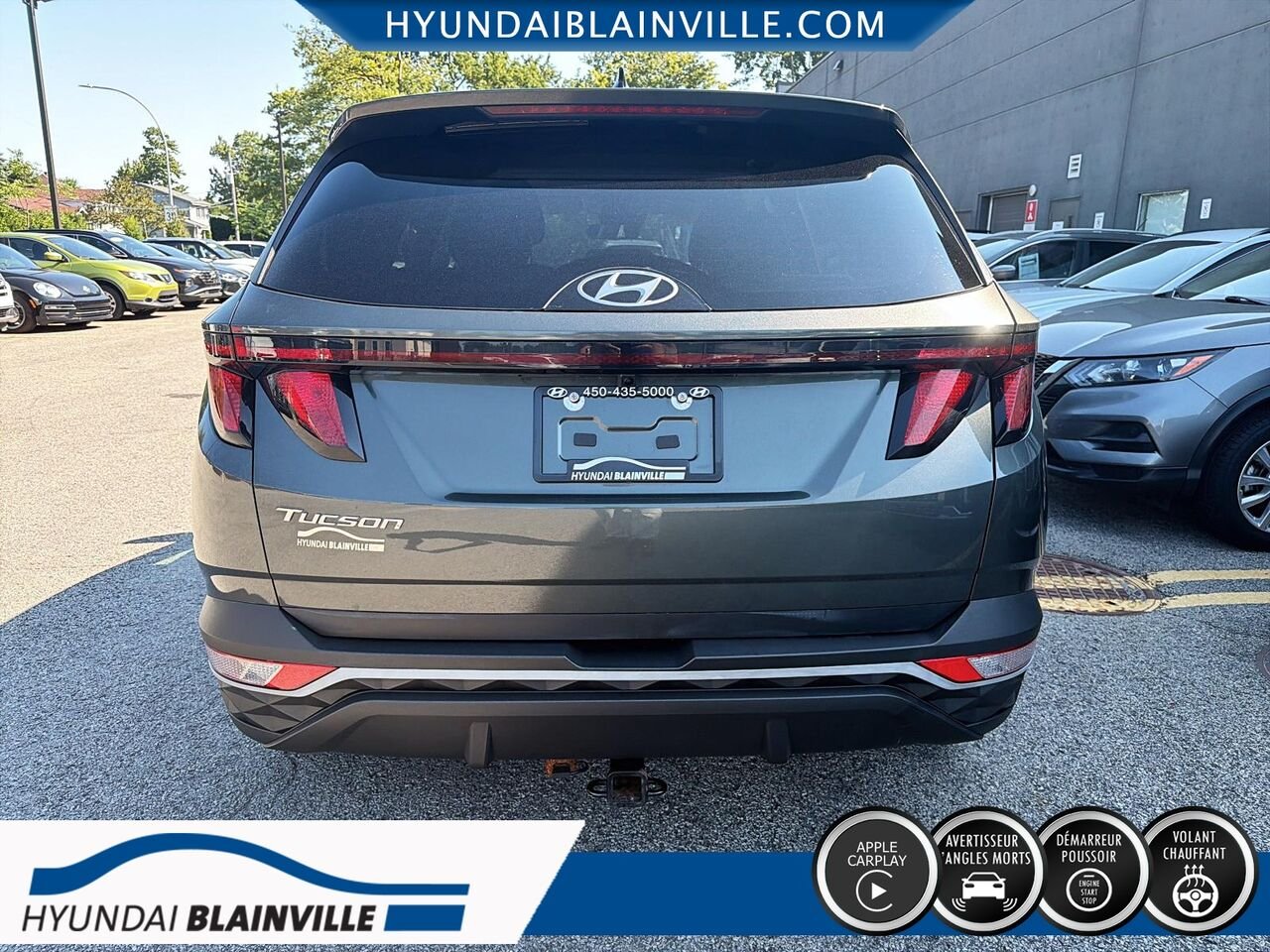 2022 Hyundai Tucson Grey Blainville - photo #4