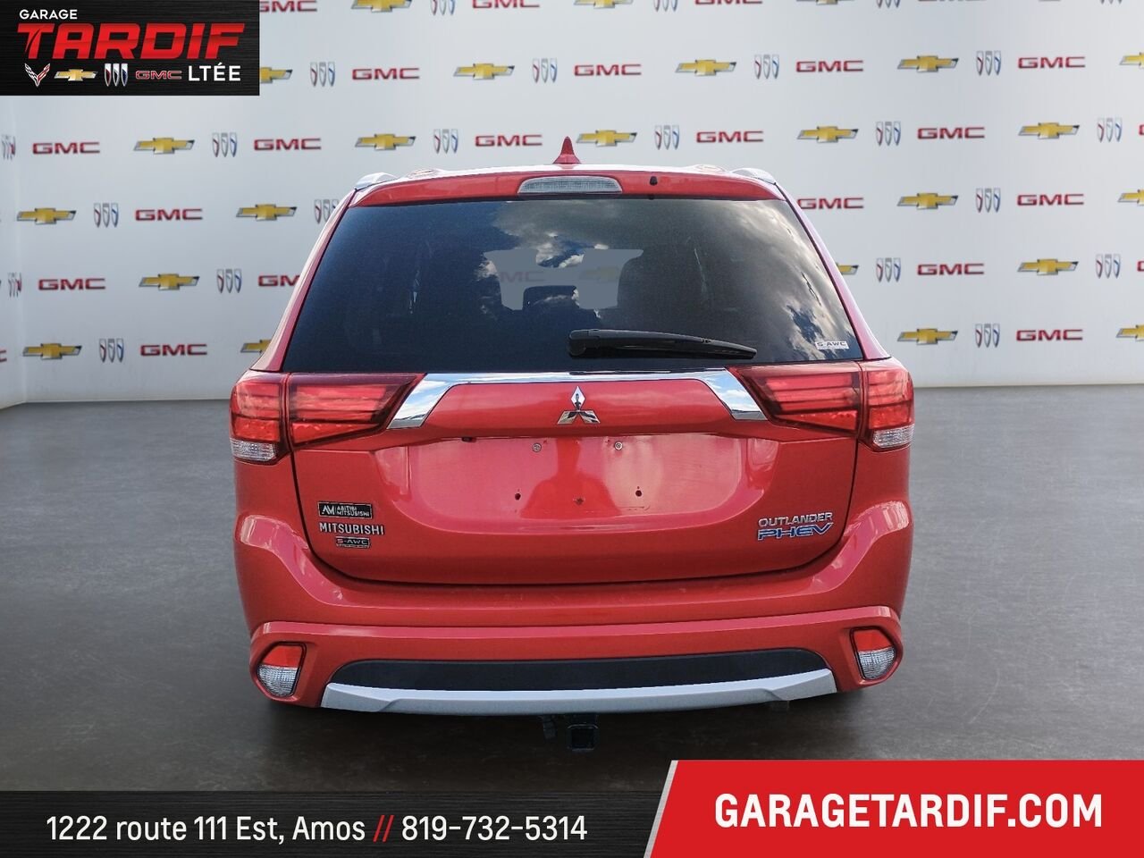 Mitsubishi Outlander PHEV 10620C 2018 Rouge Amos - photo #2