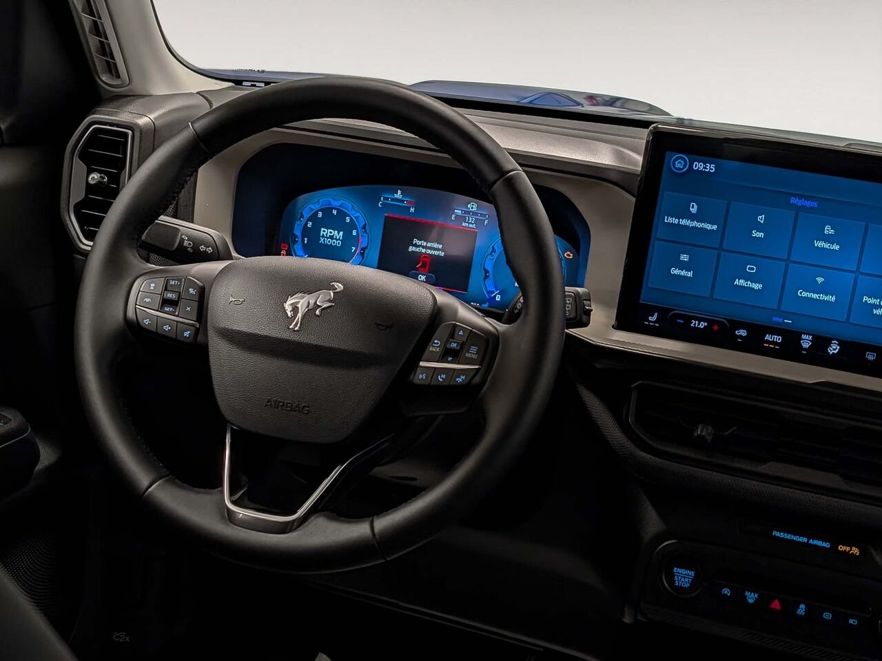 2025 Ford BRONCO SPORT Big Bend Bas Kilométrage Sièges Chauffants Blue Sherbrooke - photo #16