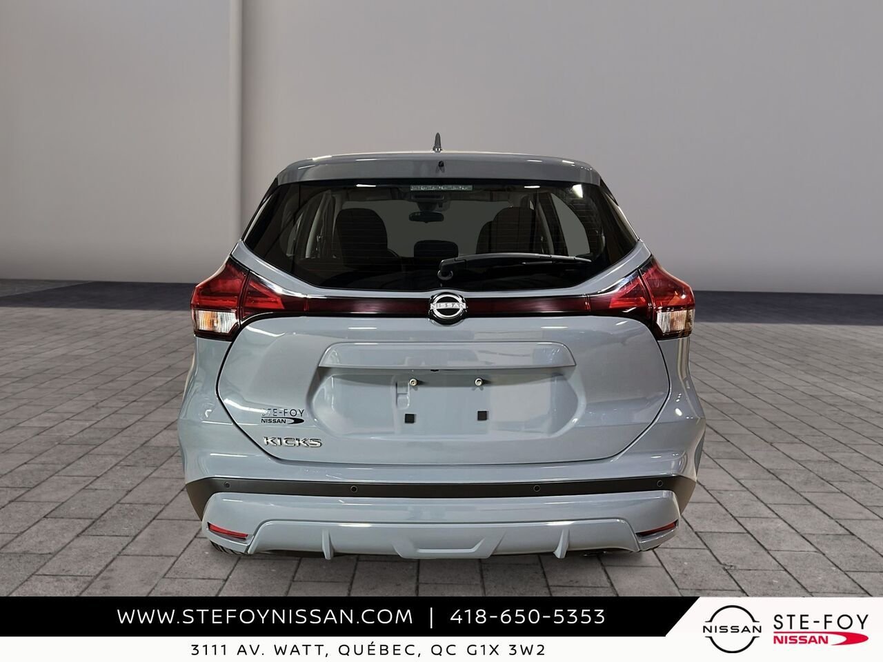 Nissan Kicks S TA 2024 Gris Ste-Foy - photo #2