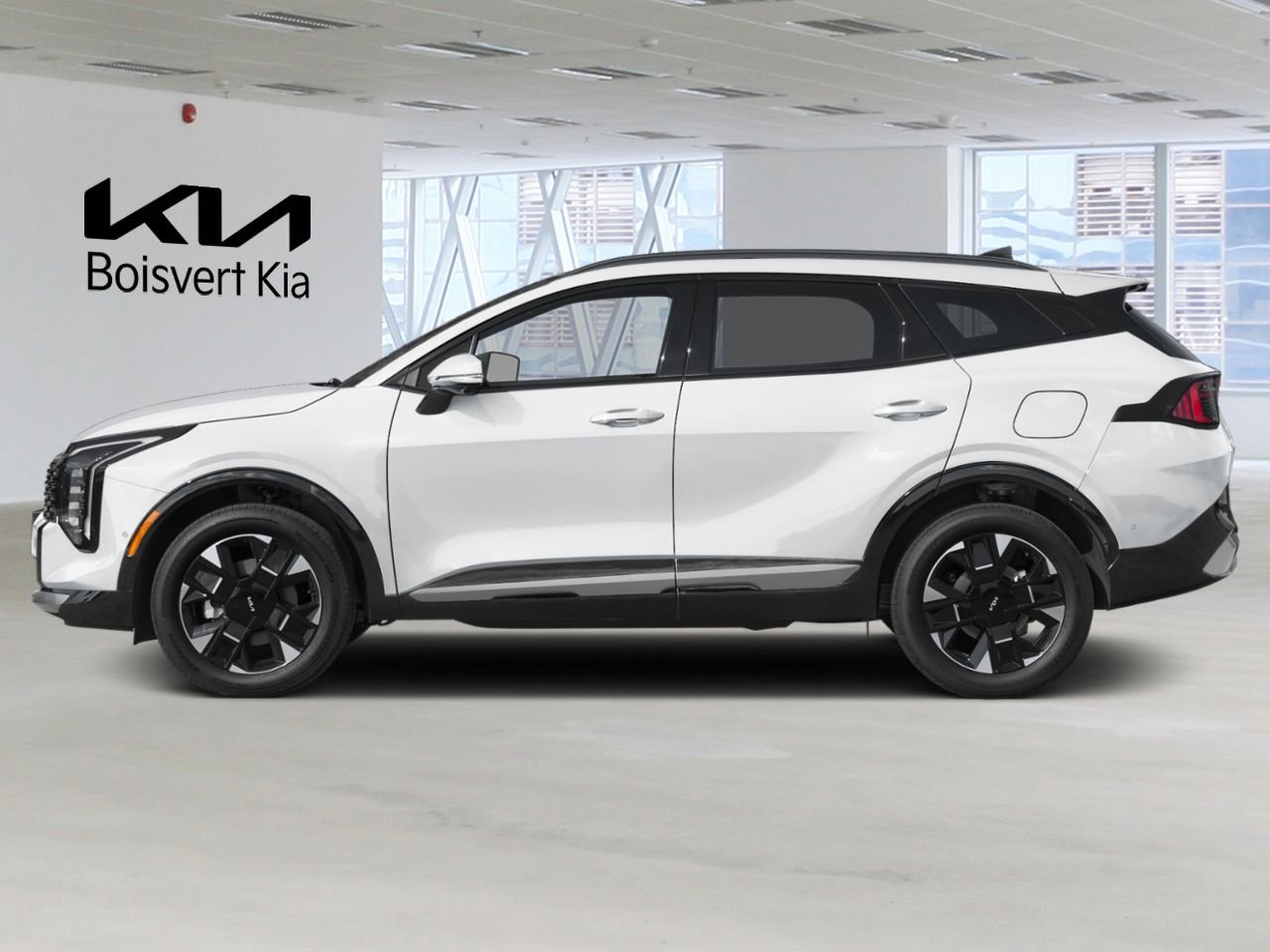 Kia Sportage hybride 2026 Blanc Neige Nacré Blainville - photo #2