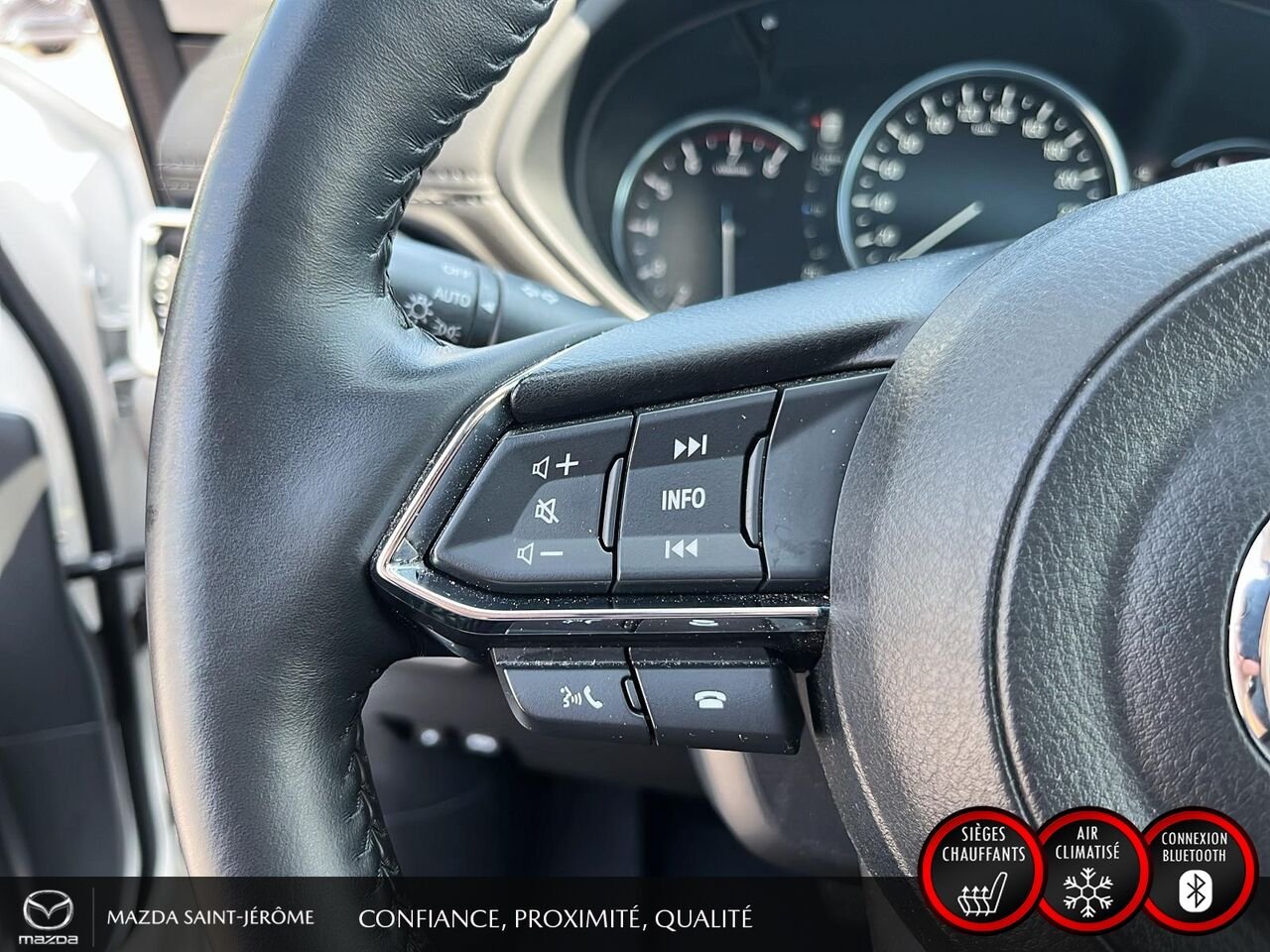 2023 Mazda CX-5 GS LUXURY | TOIT OUVRANT | AWD | CUIR | White Saint-Jérôme - photo #14