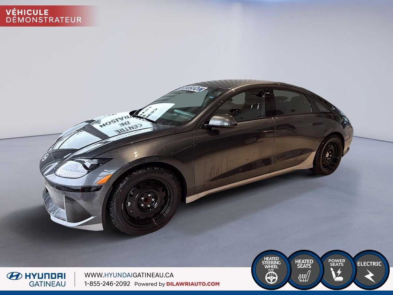 HYUNDAI IONIQ 6 2024 Gris nocturne Ottawa & Gatineau - photo #4