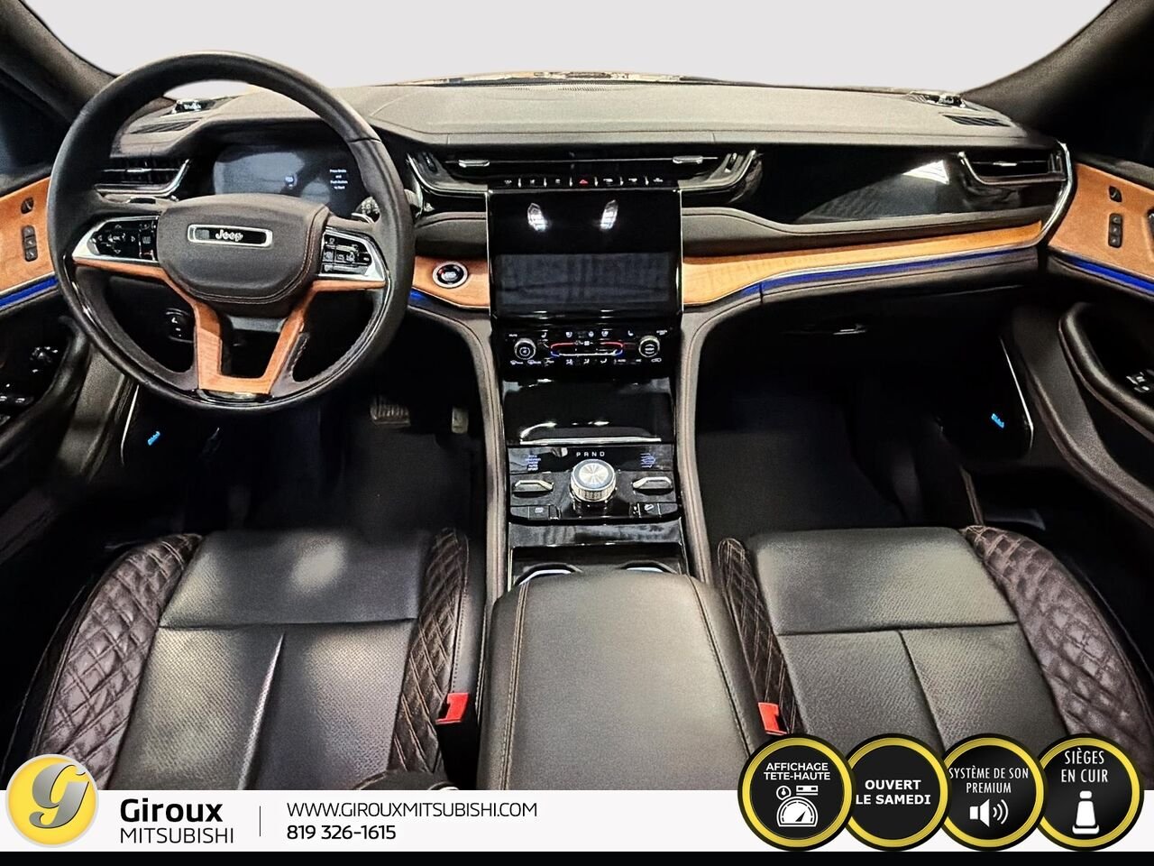 2024 JEEP GRAND CHEROKEE L SUMMIT Blue Sainte-Agathe-des-Monts - photo #11