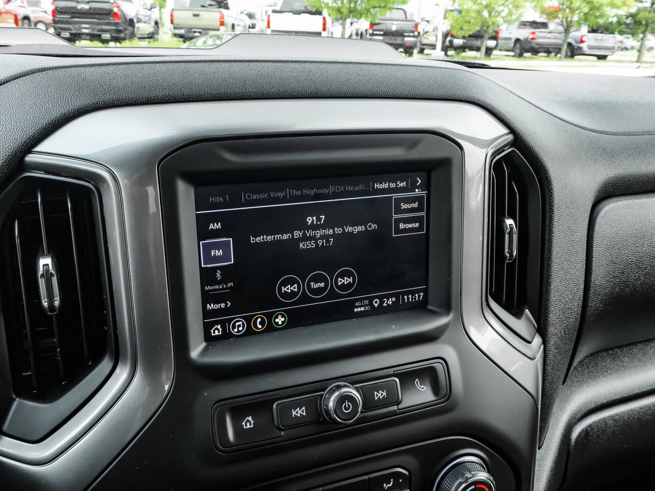 2024 Chevrolet Silverado 1500 4WD Crew Cab 147 Custom Trail Boss Grey Sherwood Park - photo #27