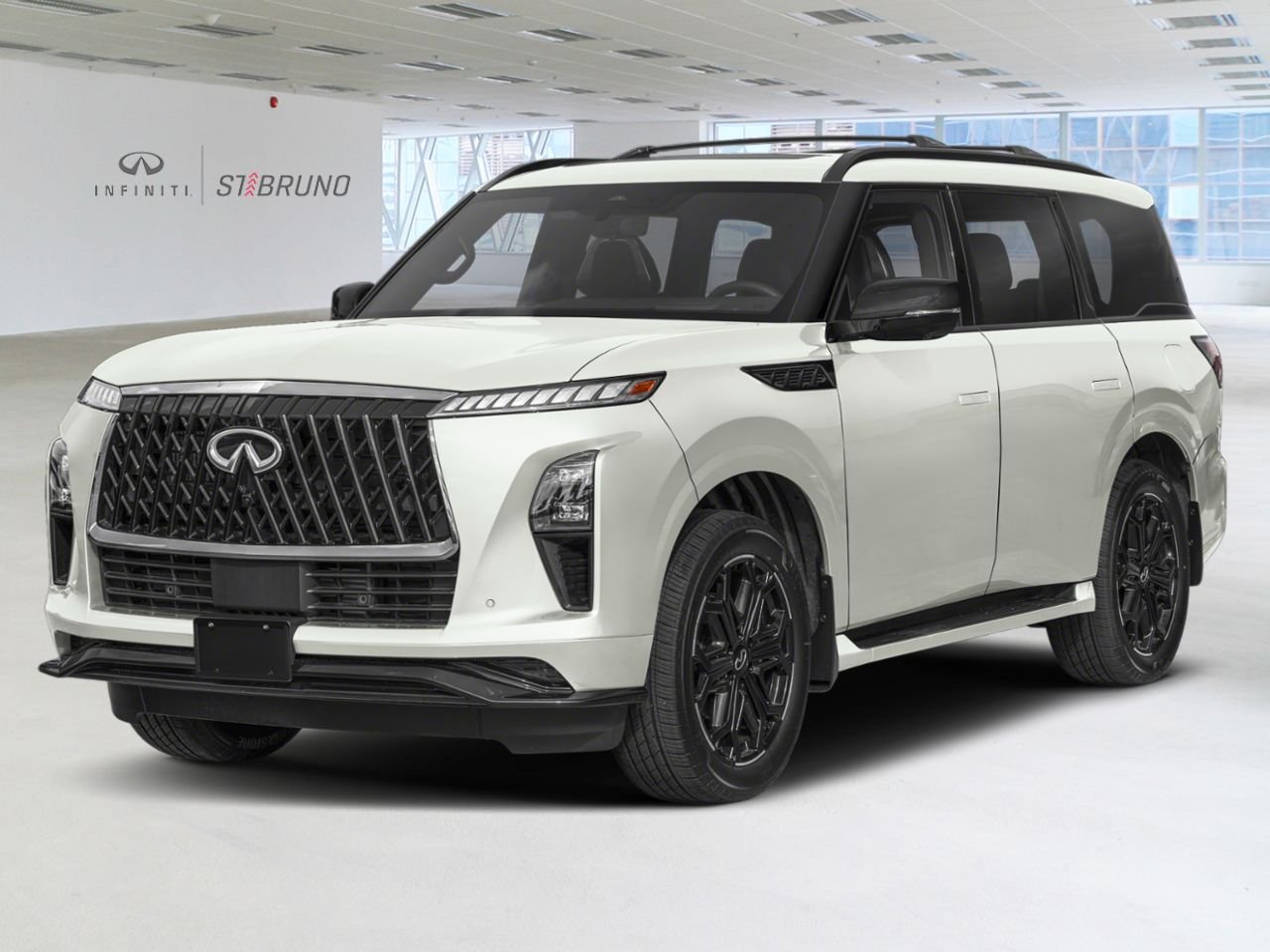 2027 INFINITI QX80 Radiant White TriCoat Pearl Saint-Basile-le-Grand - photo #0