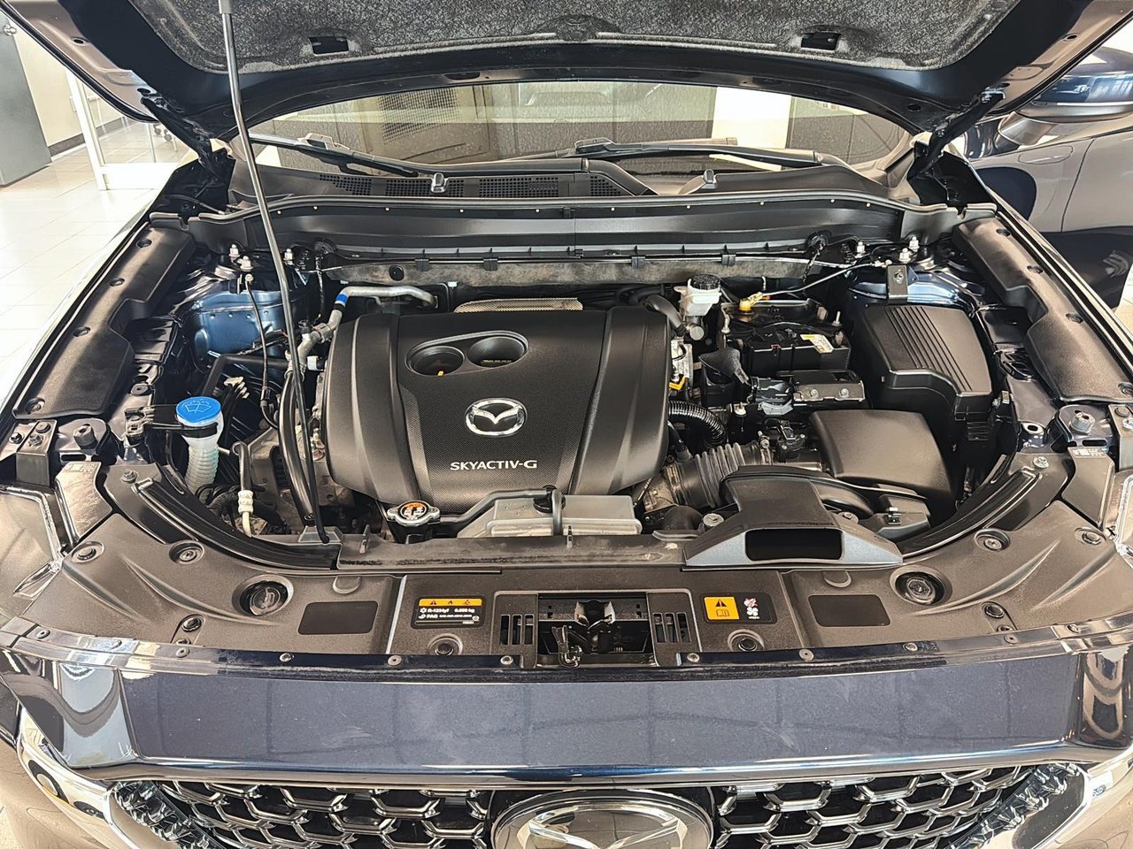 Mazda CX-5 NIV JM3KFBCM6P0173718 2023 Bleu Chicoutimi - photo #8