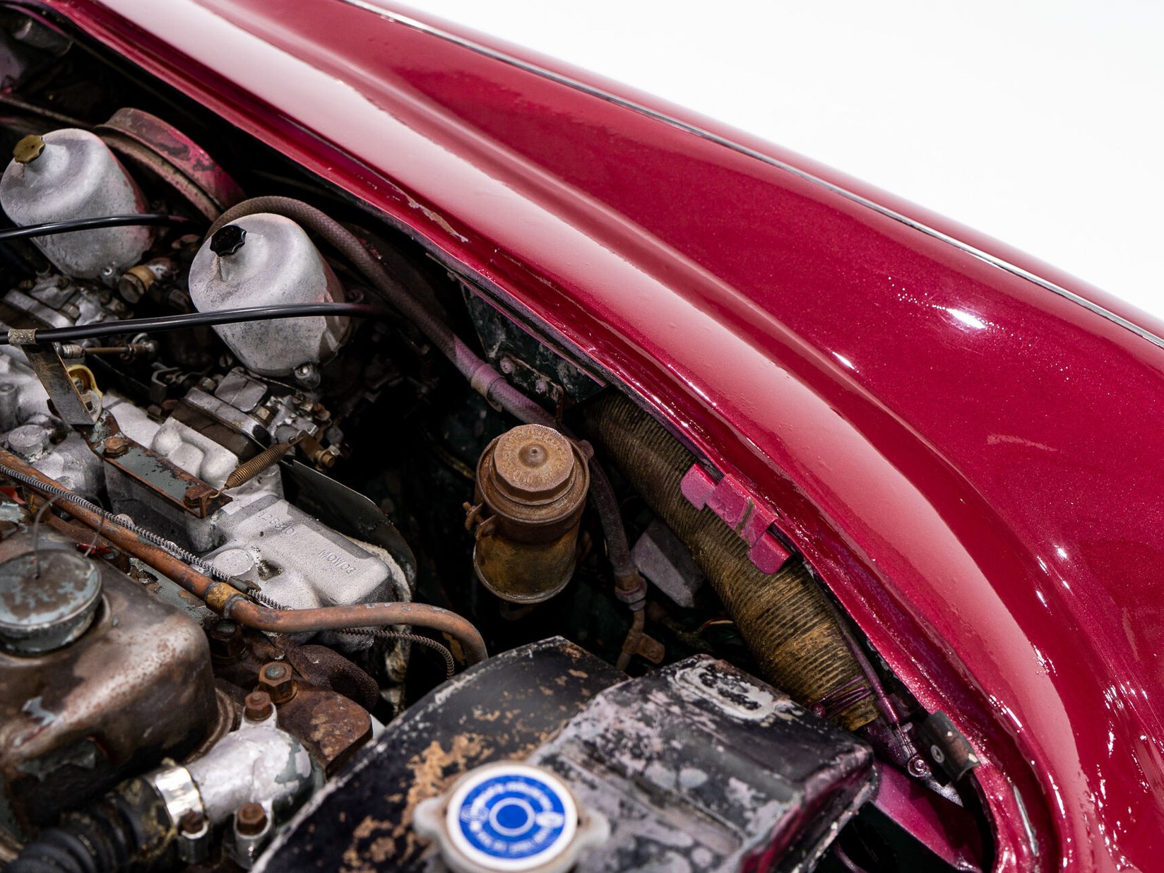 1960 Austin Healey 3000MKIII Project Car **PRIX EN USD** Red Montreal - photo #61