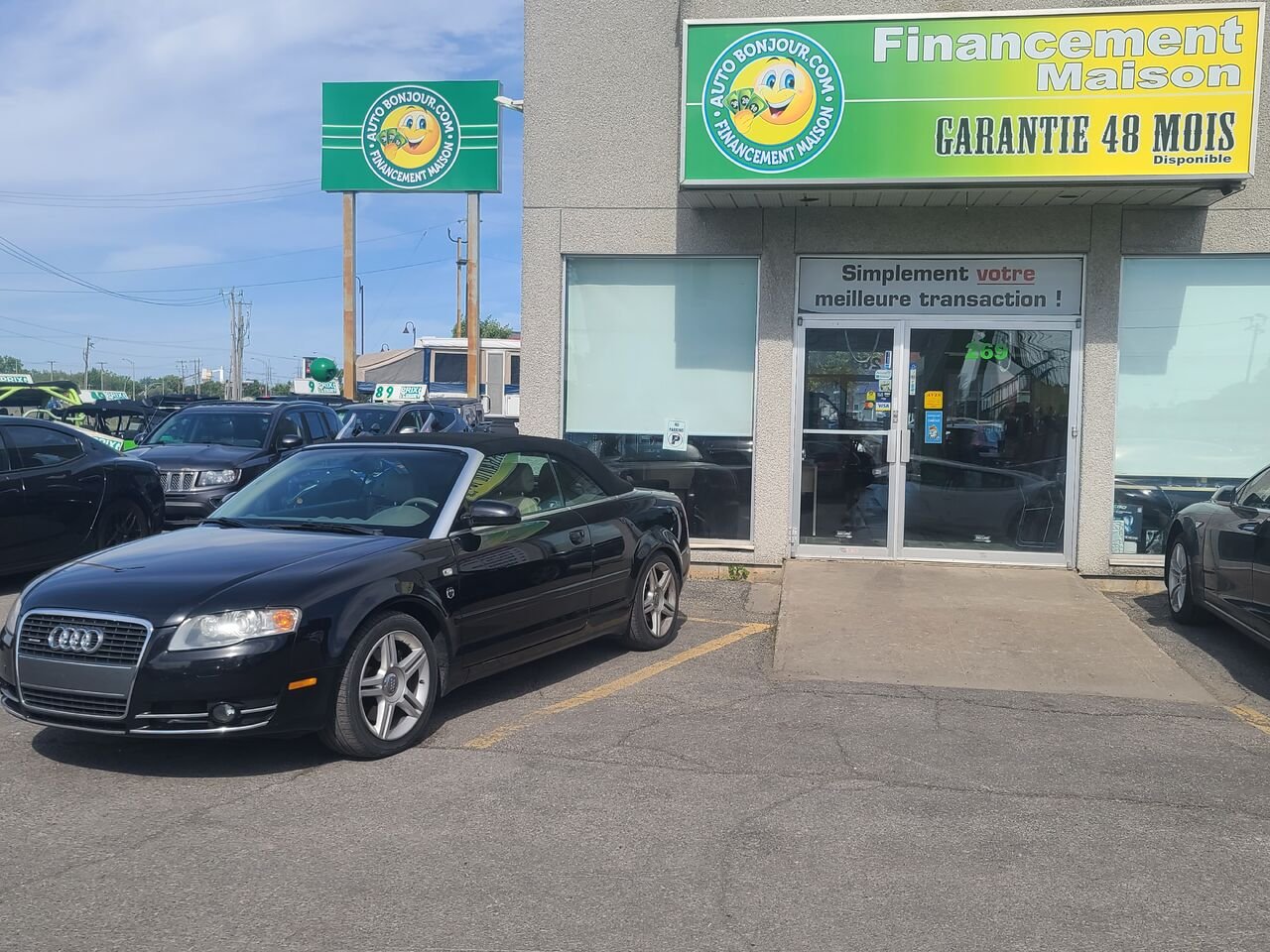 Audi A4 2007 Noir Longueuil, - photo #0