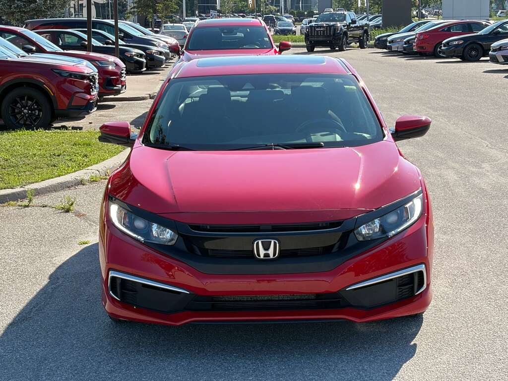 2021 Honda Civic EX Red Gatineau - photo #1