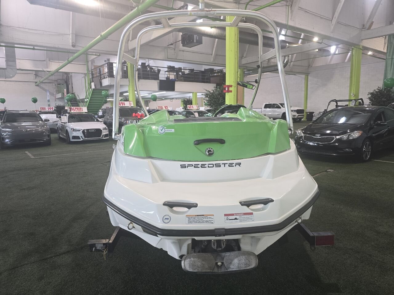 2012 Sea-doo Speedster 150 Green  - photo #4