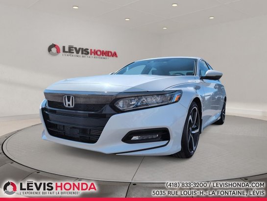 Honda Accord Sport 2018 2018 Blanc