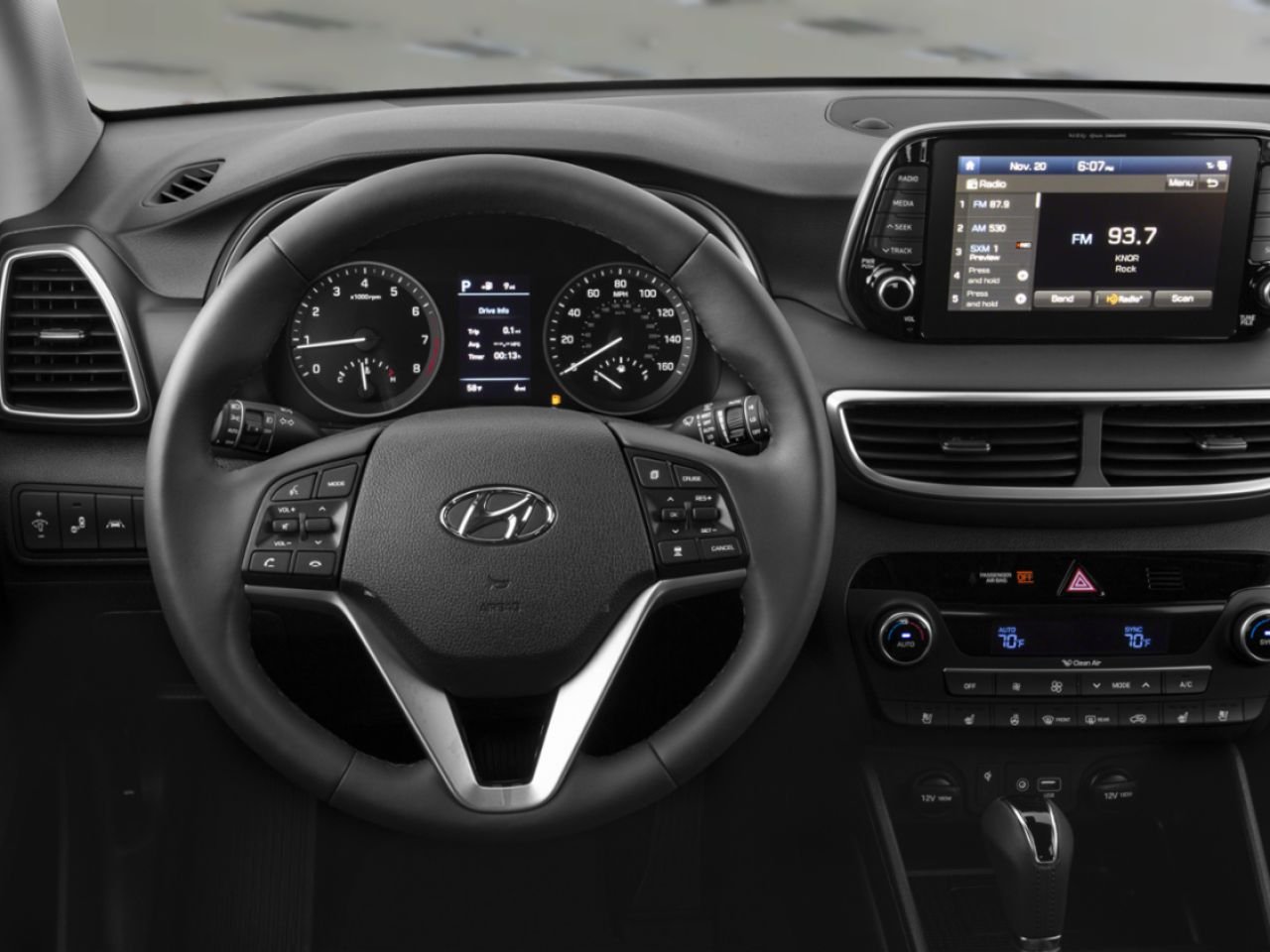 HYUNDAI TUCSON PREFERRED SUN & LEATHER 2021 Noir Gatineau - photo #11
