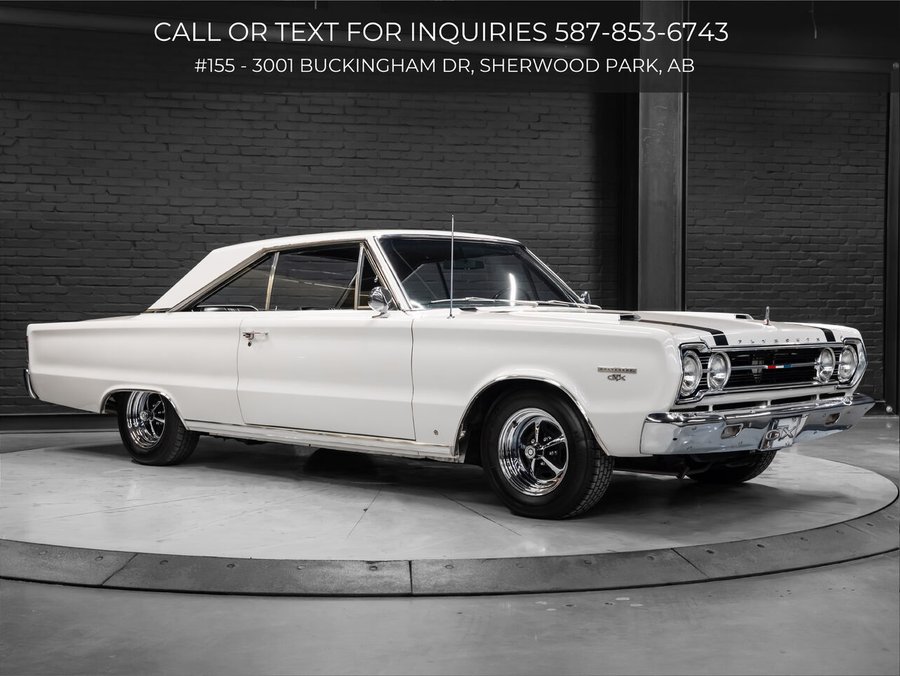 1967 Plymouth GTX 1967 White