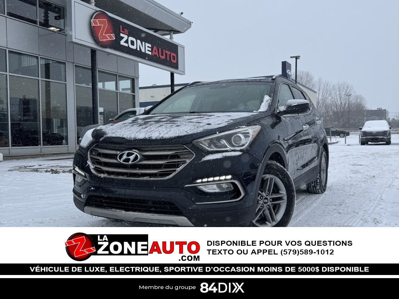 2017 Hyundai Santa Fe Sport Black Granby - photo #0