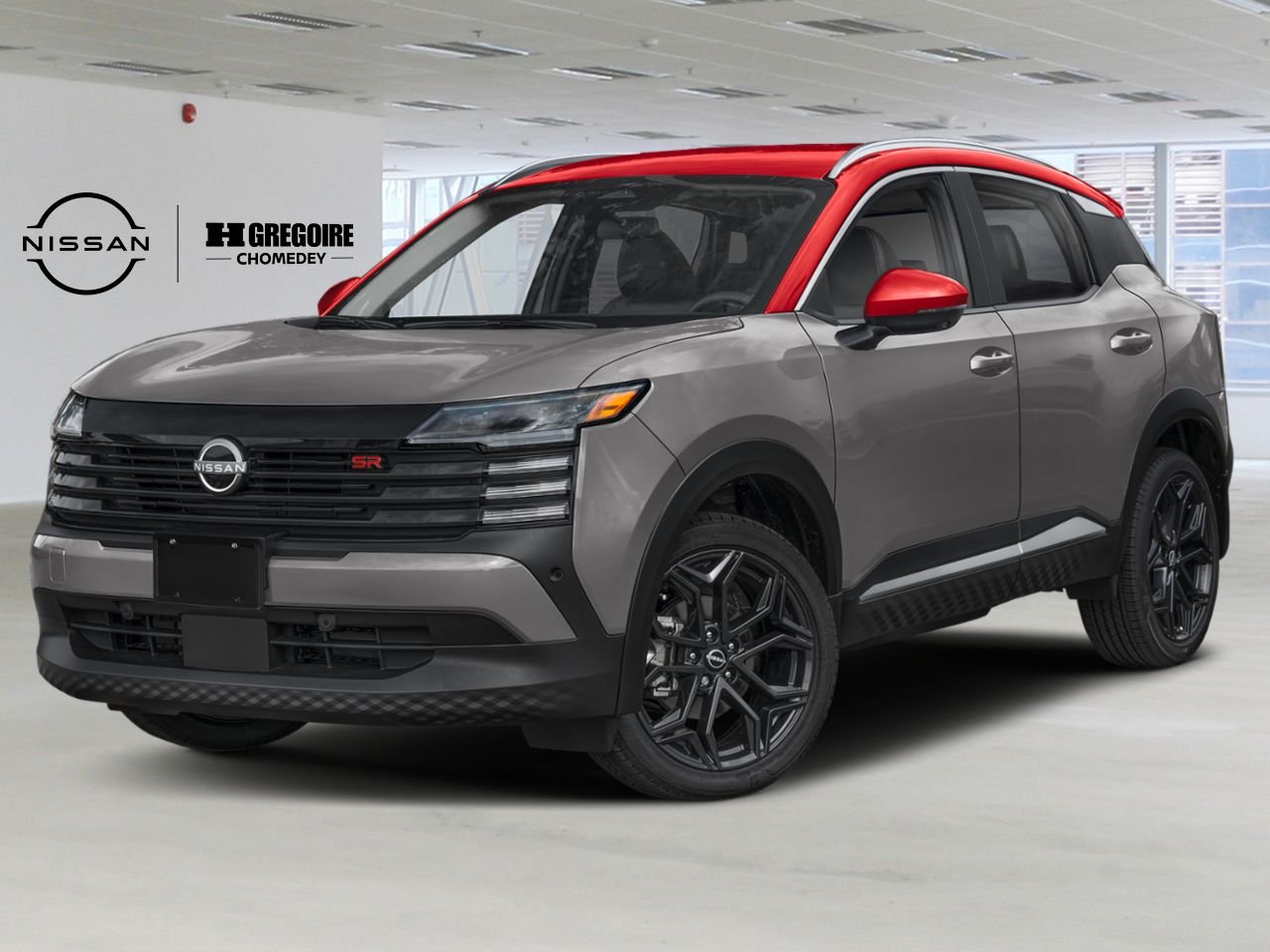 2026 Nissan Kicks Gun Metal Metallic/Scarlet Ember Tintcoat Laval - photo #0