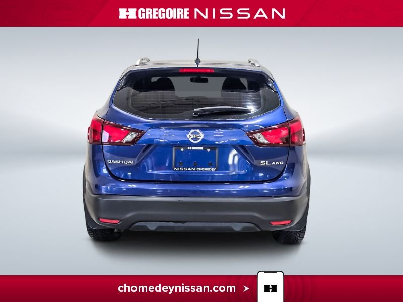Nissan Qashqai CR7275 | SL * Cuir Beige * Mag * Caméra * Bas KM !! 2018 Bleu Laval - photo #7
